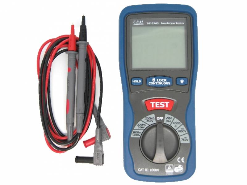 Vente accessoires appareil de contrôle d'isolement - TEC 509-55