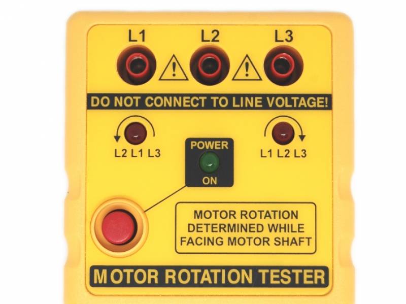 Achat testeur électrique - Testeur de rotation de phase moteur ST 860 pas cher