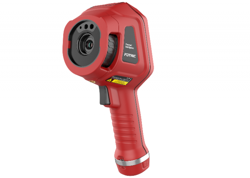 Caméra thermique portable pour contrôler les températures dans le bâtiment
