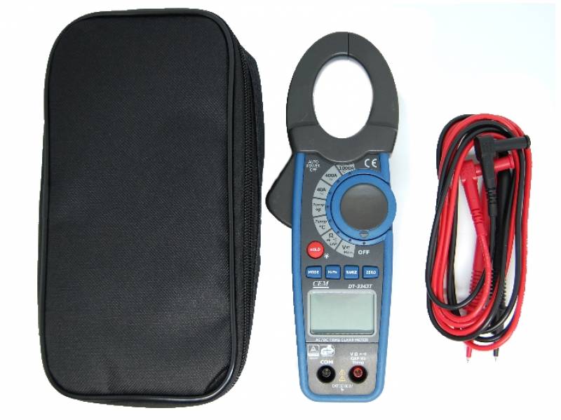 Vente coffret outil de mesure électrique - Pince ampèremétrique DT 3343 TRMS