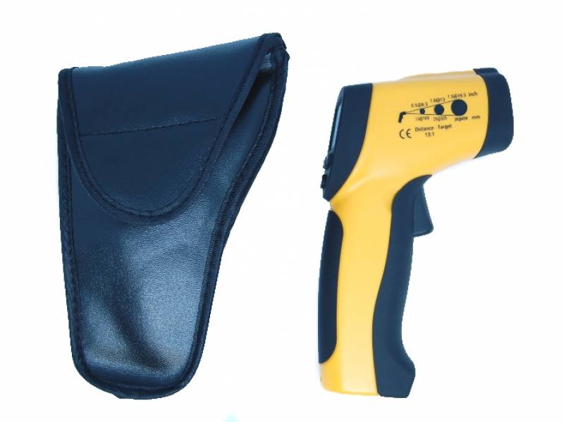 Vente coffret instrument de mesure de température - Thermomètre infrarouge à visée laser - STM 8833