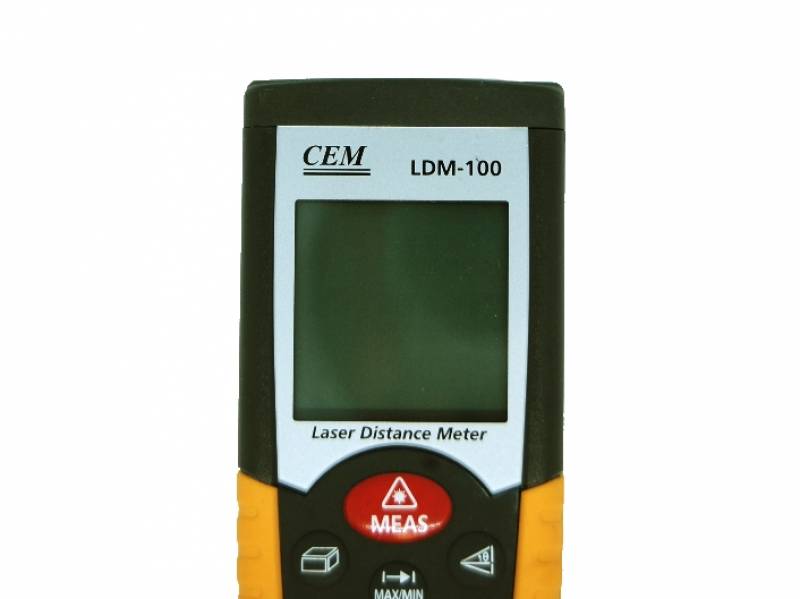 Vente instrument de mesure - Ecran télémètre laser de précision 50 mètres - LDM 100