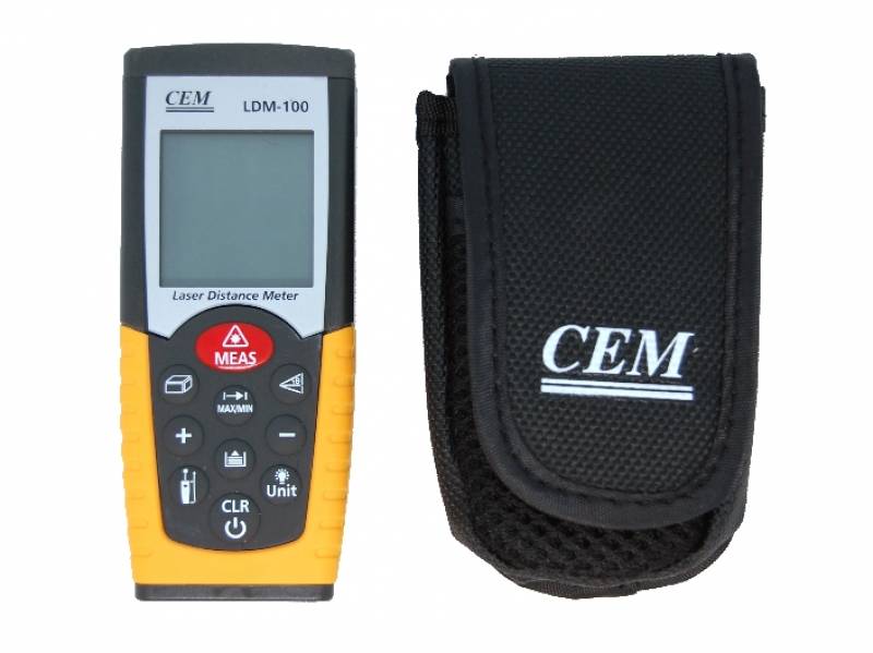 Vente appareil de mesure - Etui télémètre laser de précision 50 mètres - LDM 100