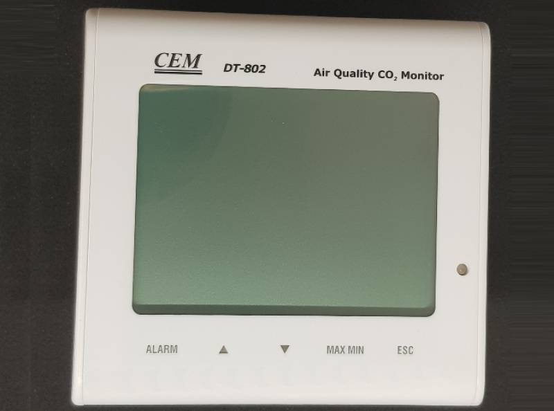 Indicateur de qualité de l'air et CO²