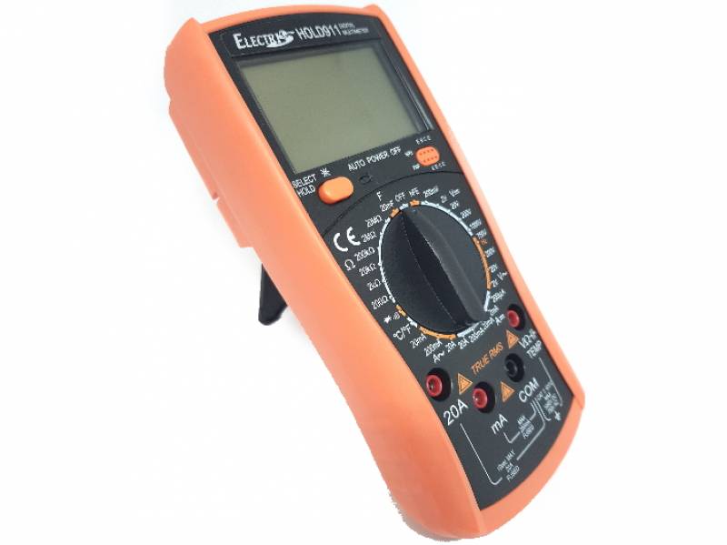 Multimètre digital - TEC 911 instruments de mesure complet : voltmètre, ampèremètre et ohmmètre