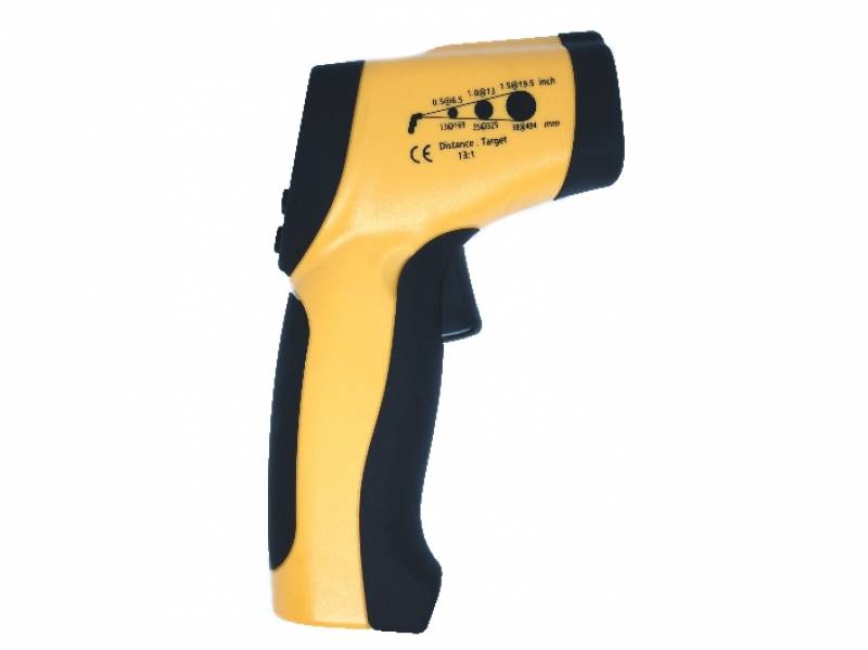 Vente mesure de température - Thermomètre infrarouge à visée laser - STM 8833