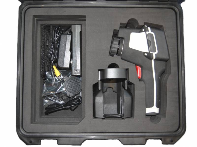 Compartiment coffret instrument de mesure - Camera thermique infrarouge -20° à +400°C - TEC IRC 160